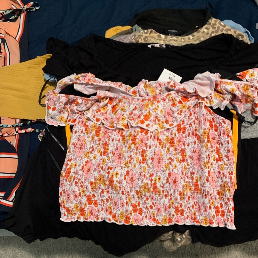 Floral Crop top